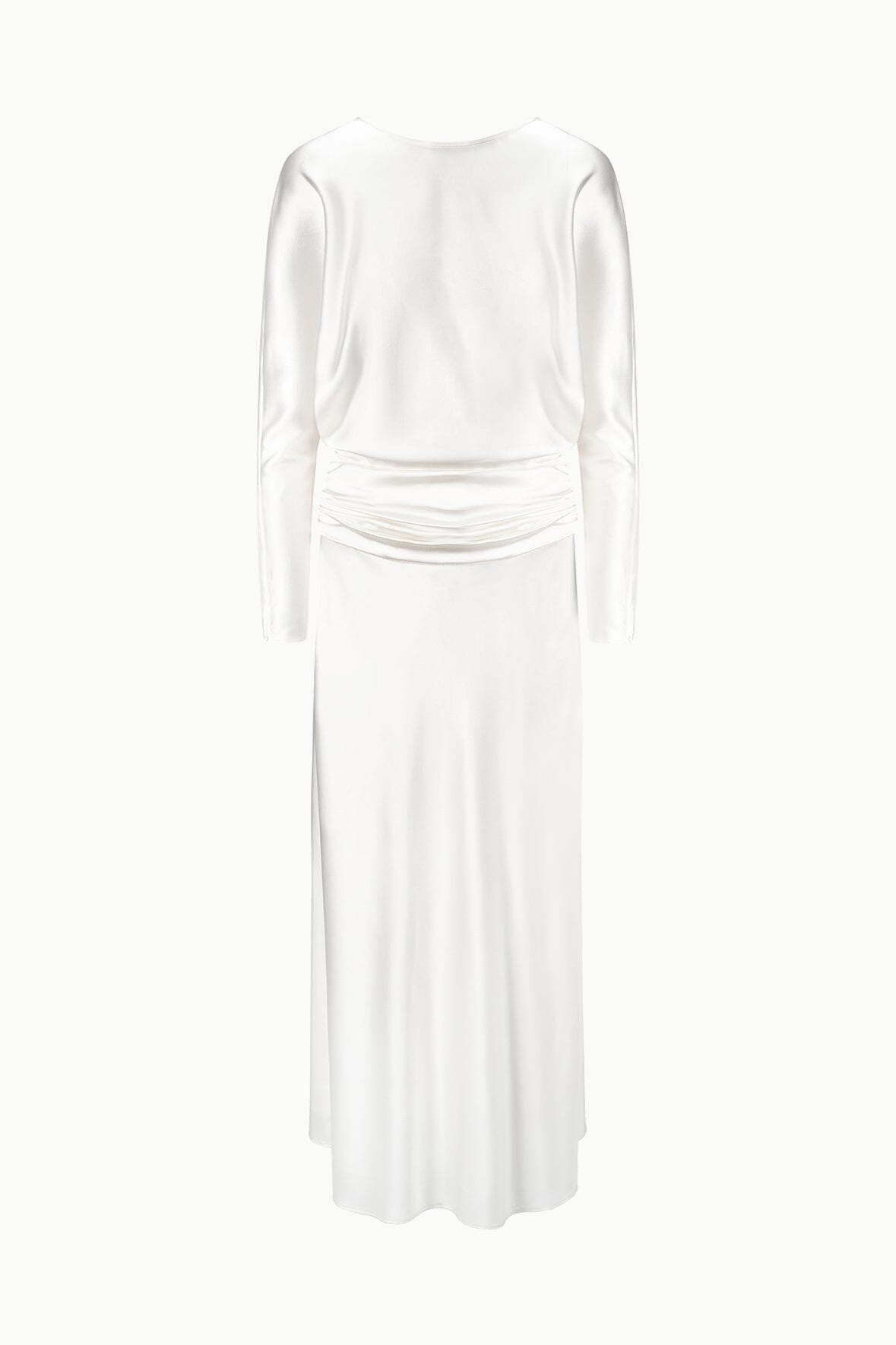 Freda Silk Dress | Ivory — 6