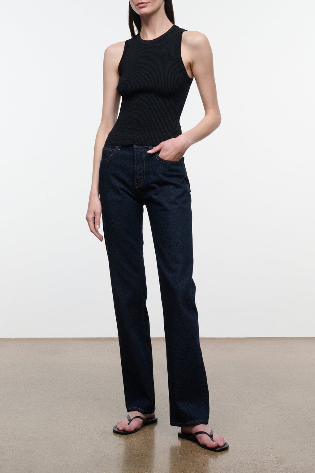 Teddy Straight Jean | Indigo — 1