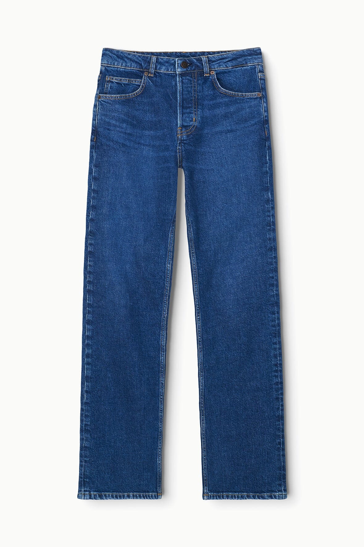 Teddy Straight Jean | Stone Blue Stretch — 9