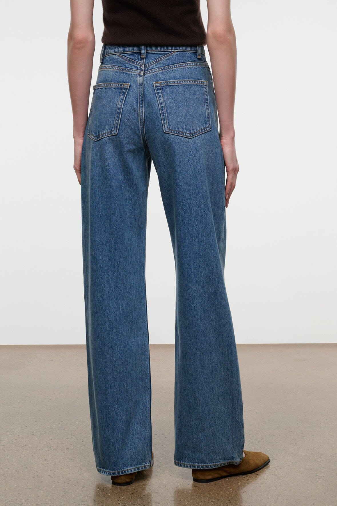 Leo High Rise Jean | Vintage Wash — 5