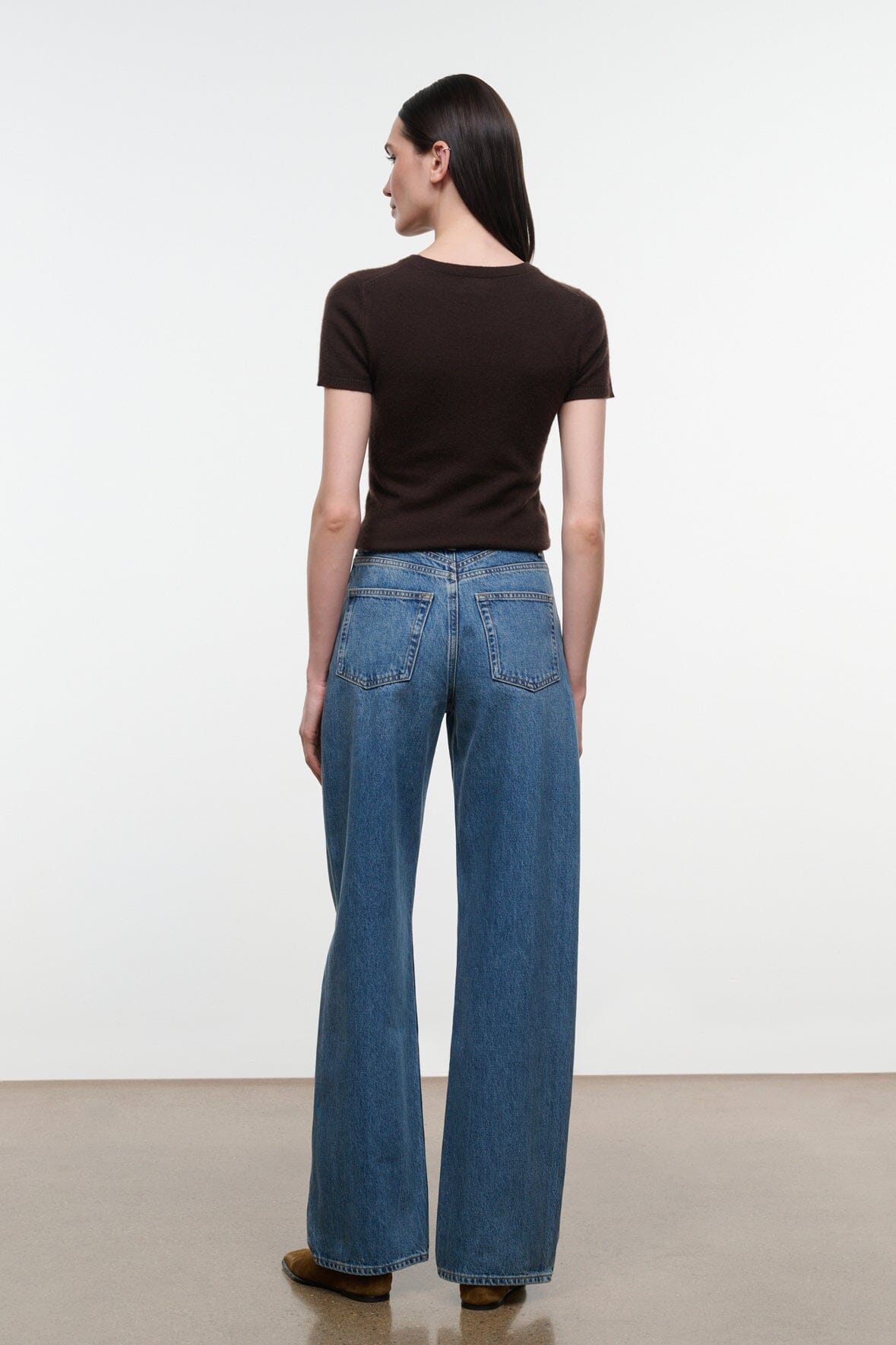 Leo High Rise Jean | Vintage Wash — 4