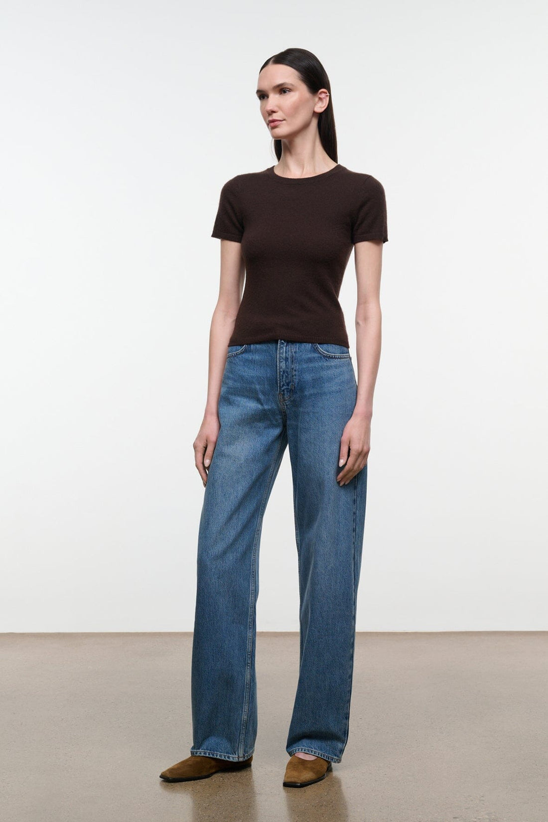 Leo High Rise Jean | Vintage Wash — 1