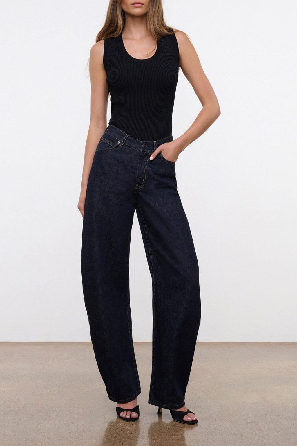 Jackson Barrel Jean | Indigo — 1