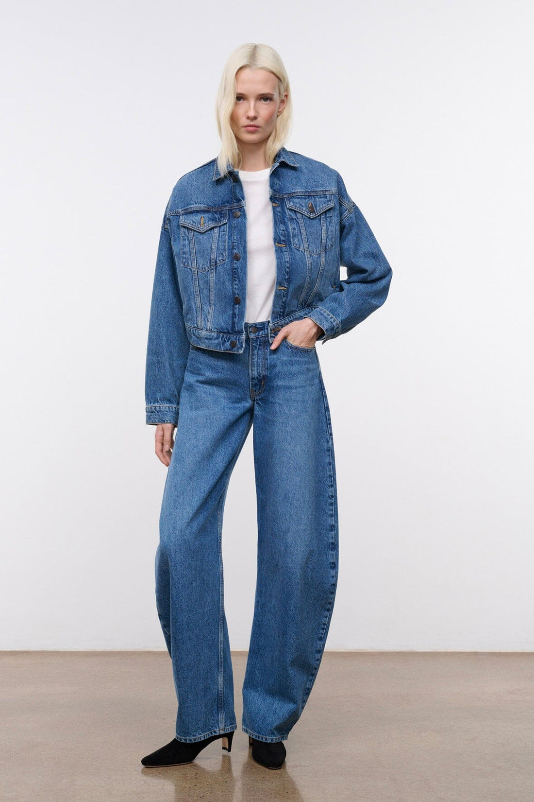 Jackson Barrel Jean | Vintage Wash — 1