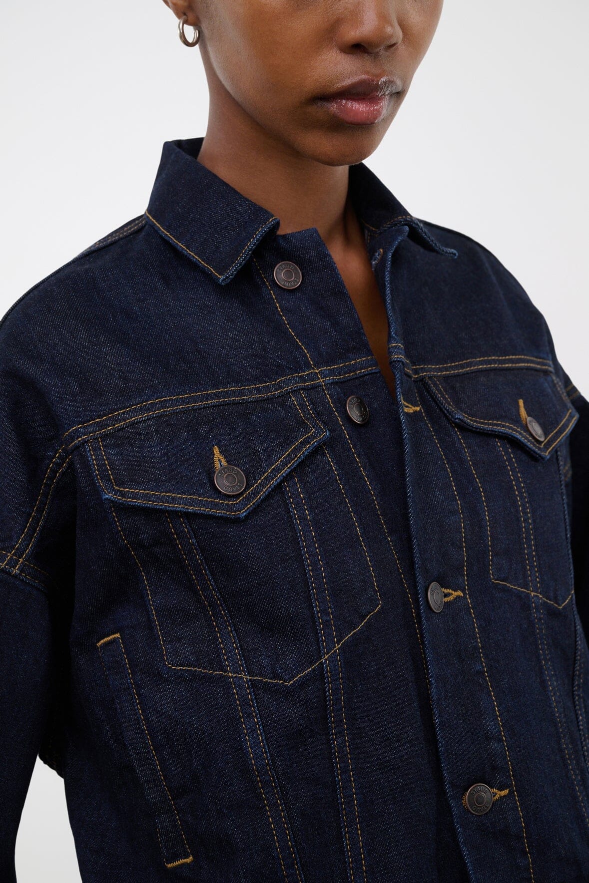 Glen Denim Jacket | Indigo — 4