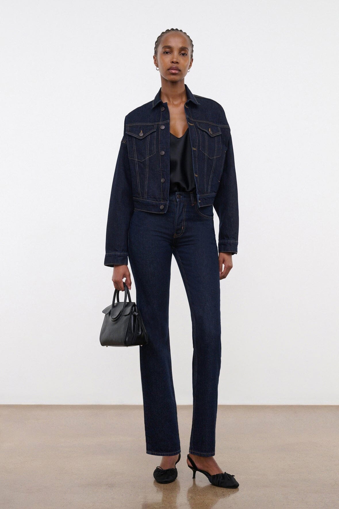 Glen Denim Jacket | Indigo — 5