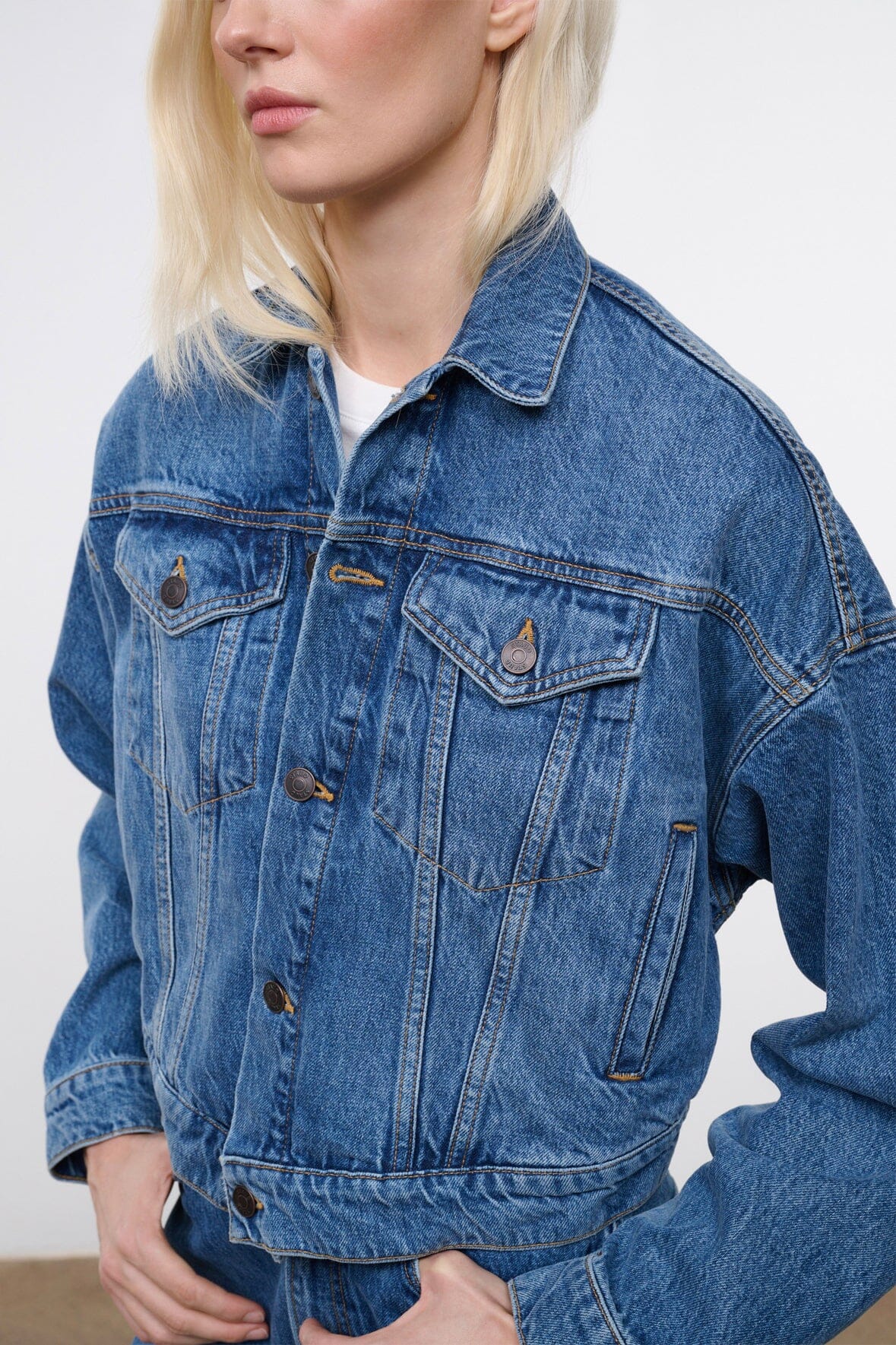 Glen Denim Jacket | Vintage Wash — 6