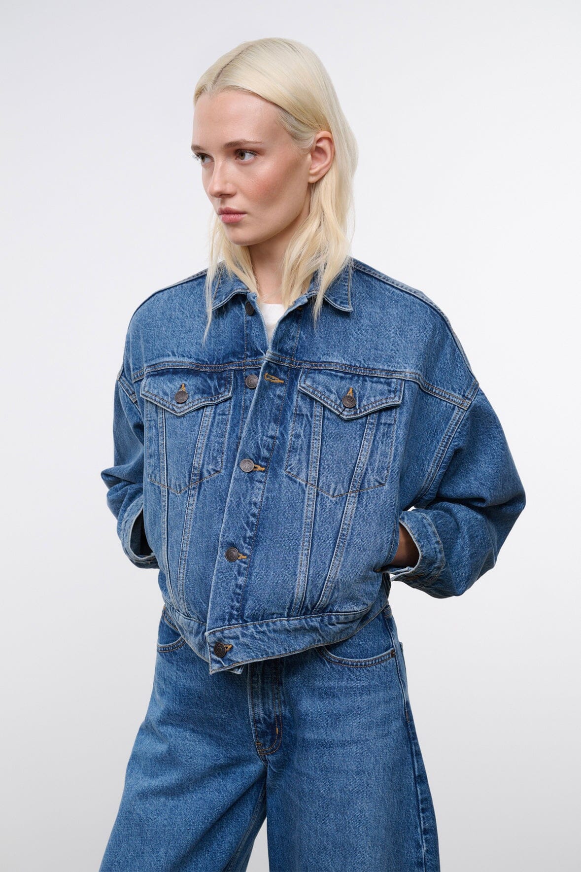 Glen Denim Jacket | Vintage Wash — 4