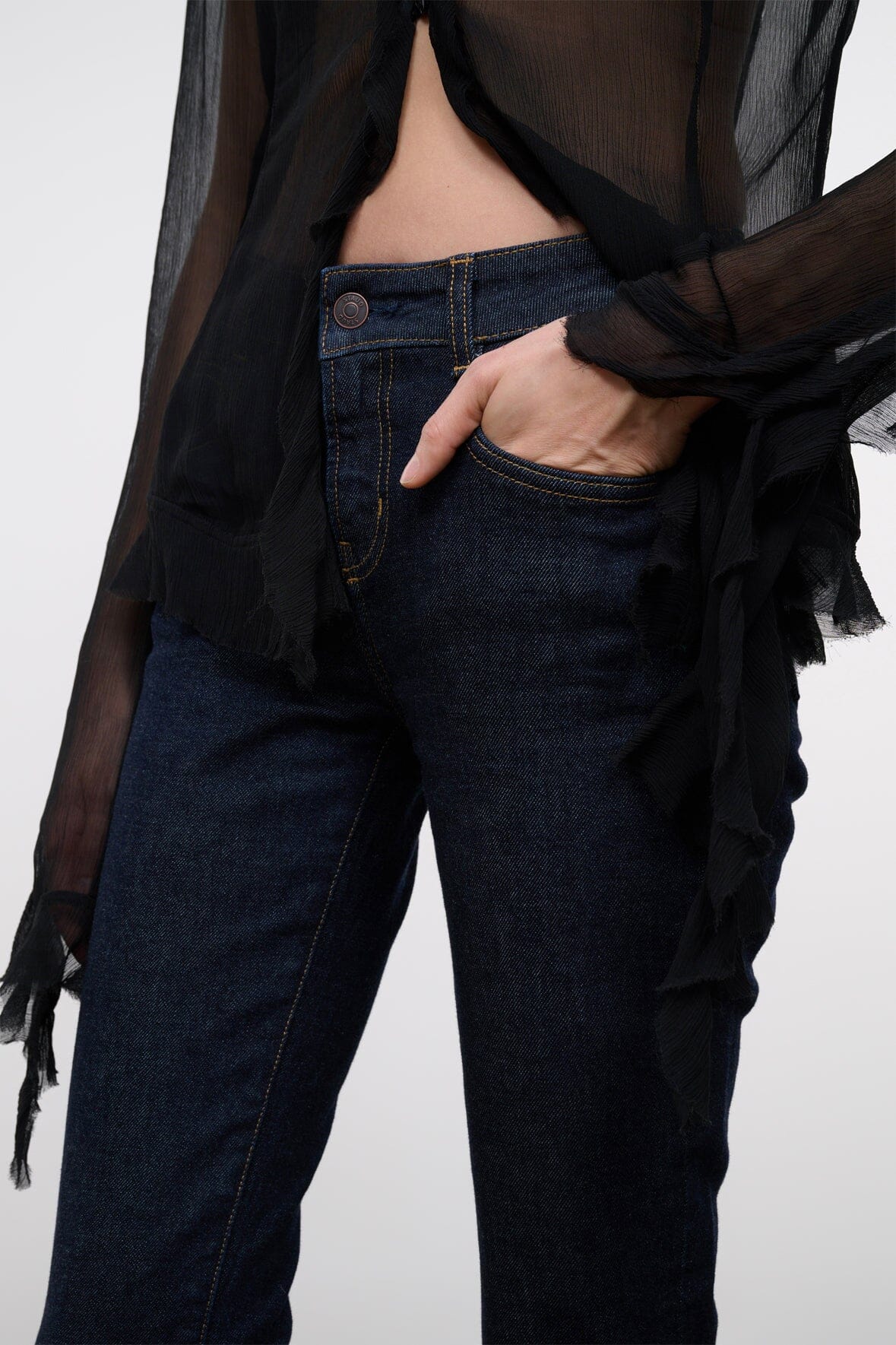 Kyle Stretch Flare Jean | Indigo — 8