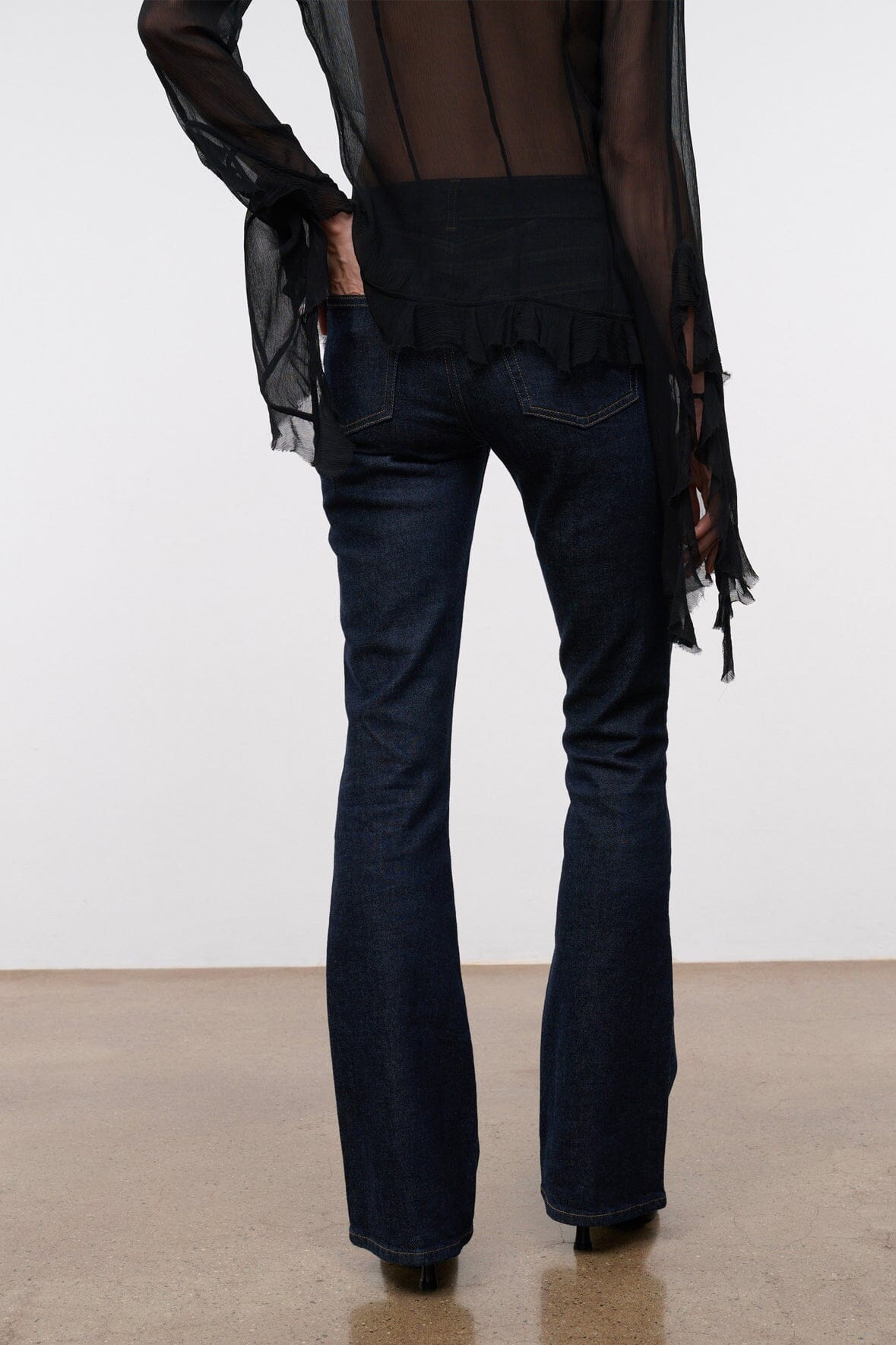 Kyle Stretch Flare Jean | Indigo — 6