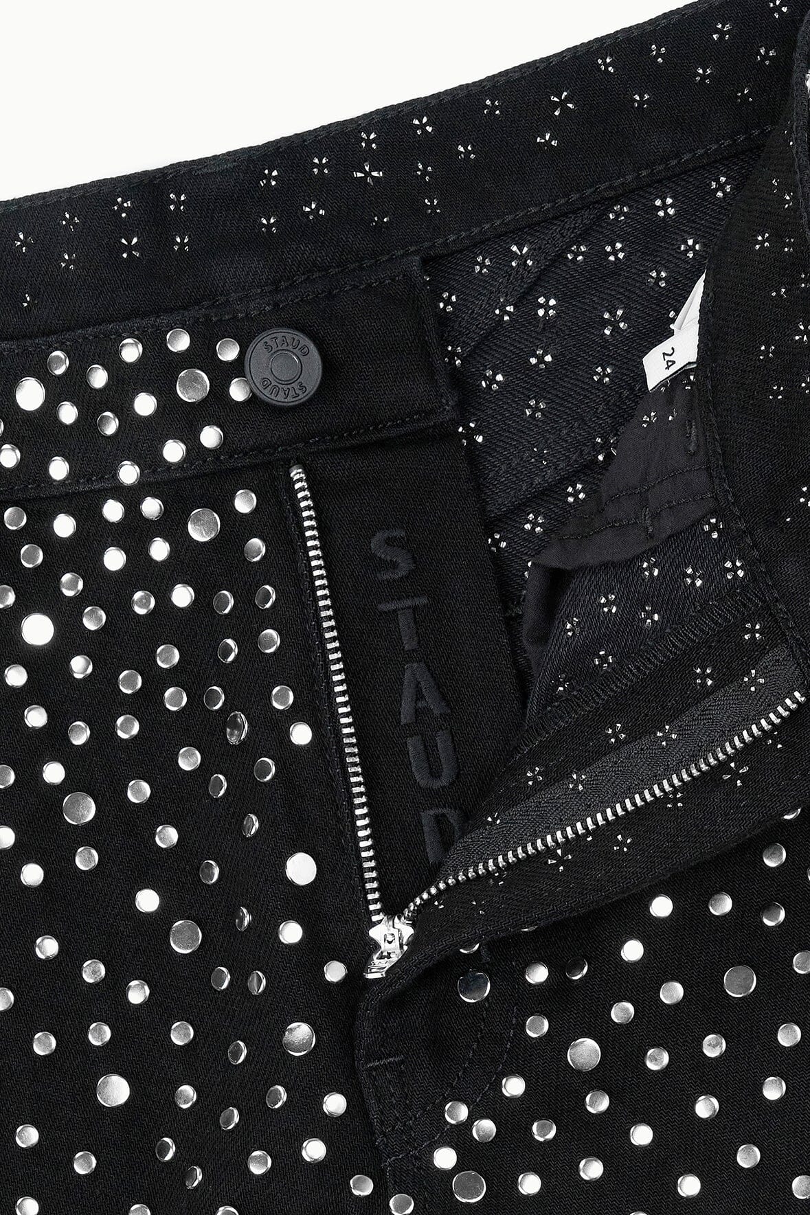 Gus Studded Relaxed Jean | Black — 7