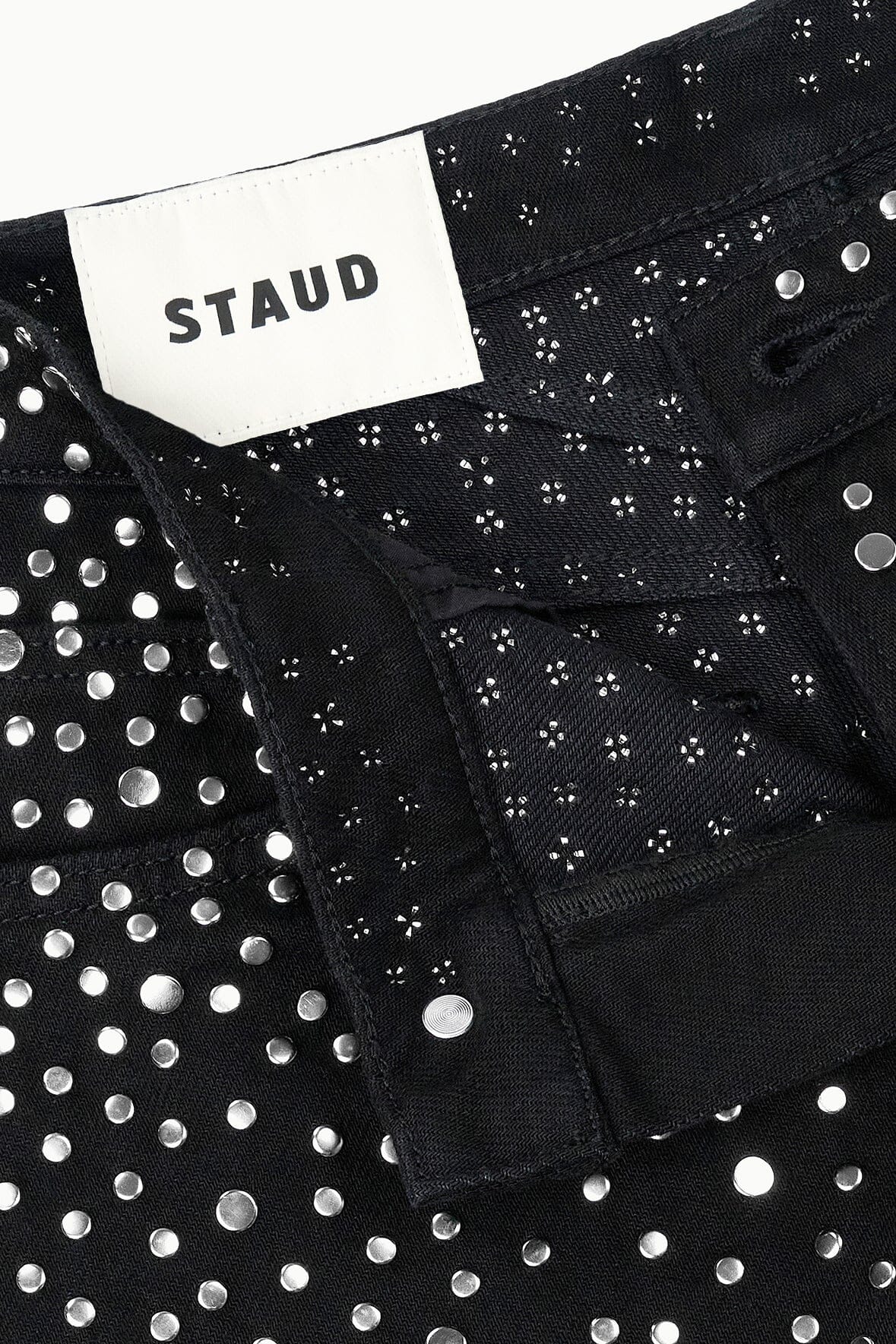 Gus Studded Relaxed Jean | Black — 9