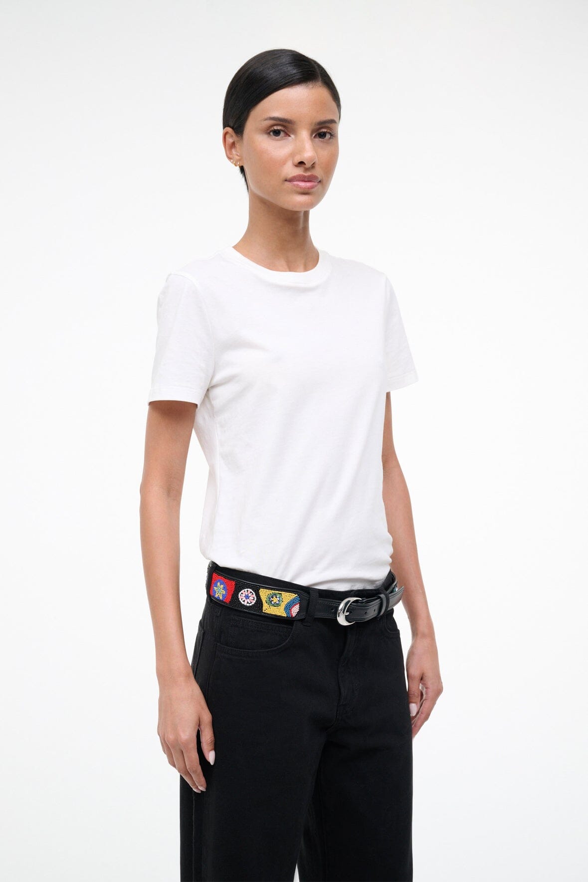 Moon Buckle Belt | Beaded Millefiore — 6