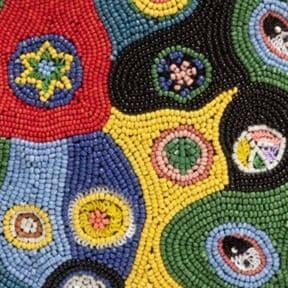 Moon Buckle Belt | Beaded Millefiore — 7