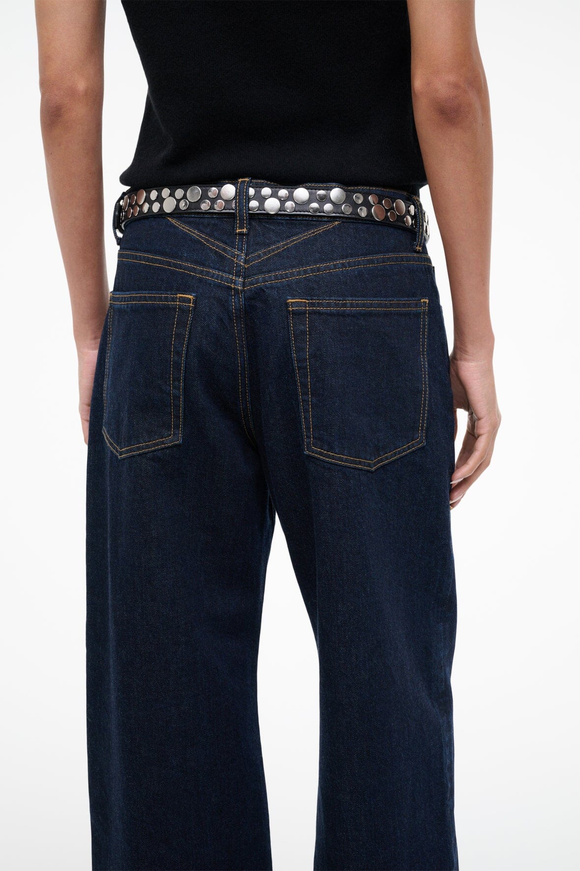 Moon Buckle Belt | Rivets — 6