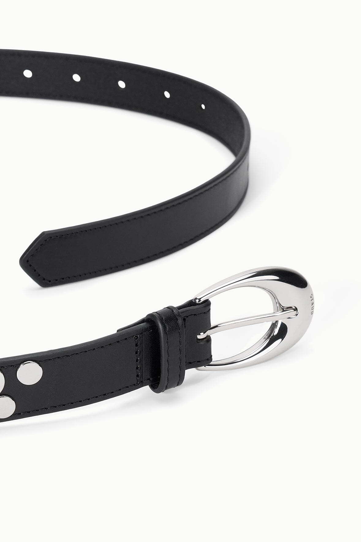 Moon Buckle Belt | Rivets — 5