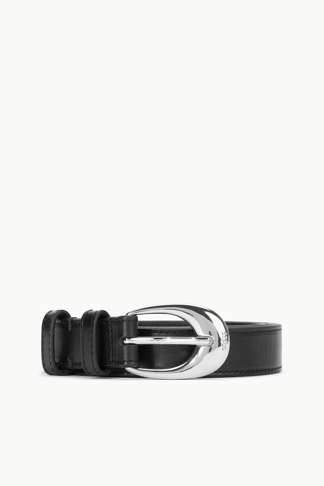 Moon Buckle Belt | Black Silver — 1