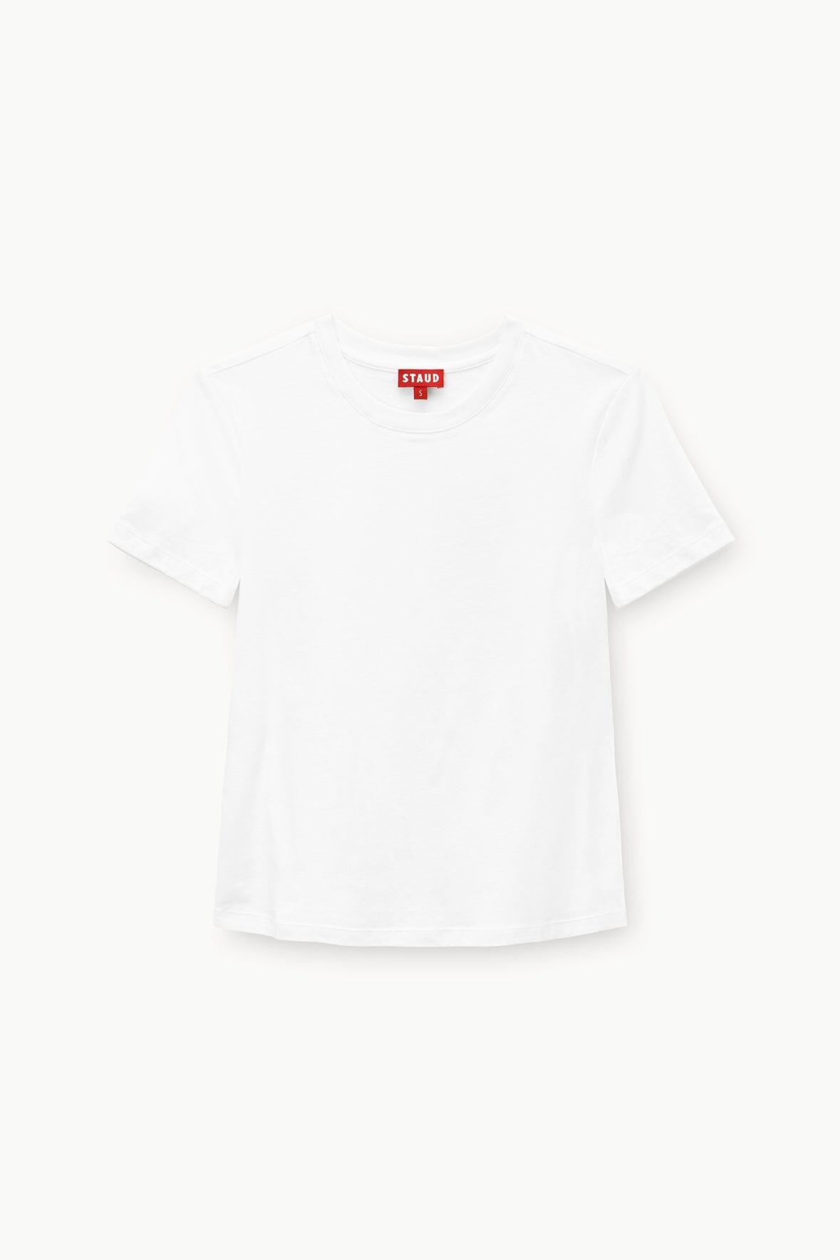 Crew Neck T Shirt | White — 4