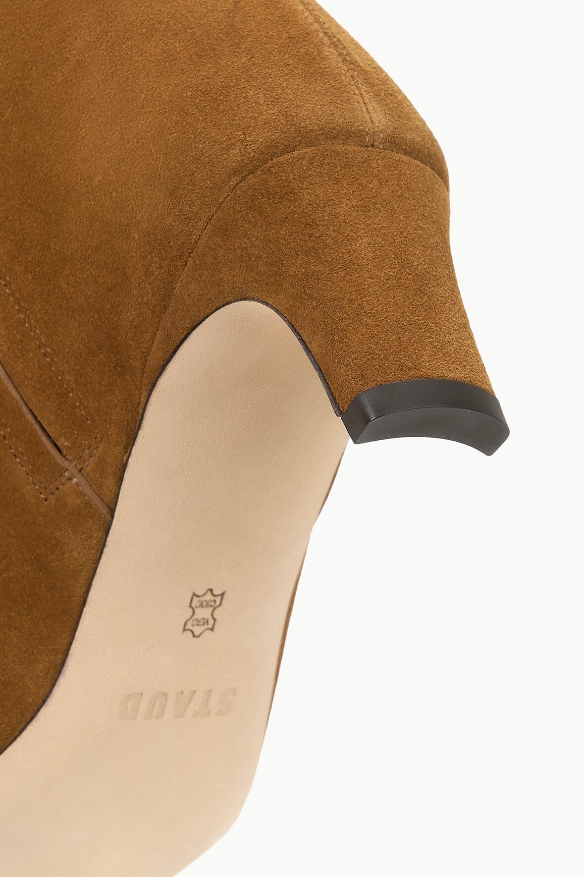 Wide Shaft Wally Boot | Tan Suede — 5