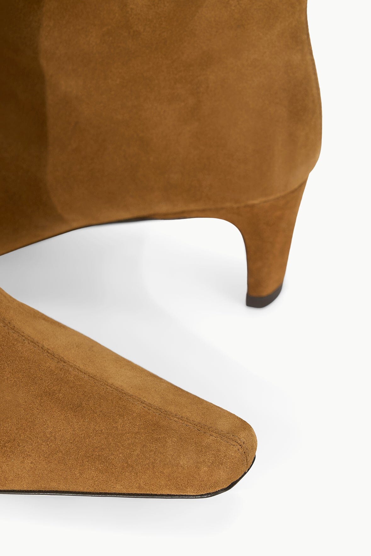 Wide Shaft Wally Boot | Tan Suede — 4