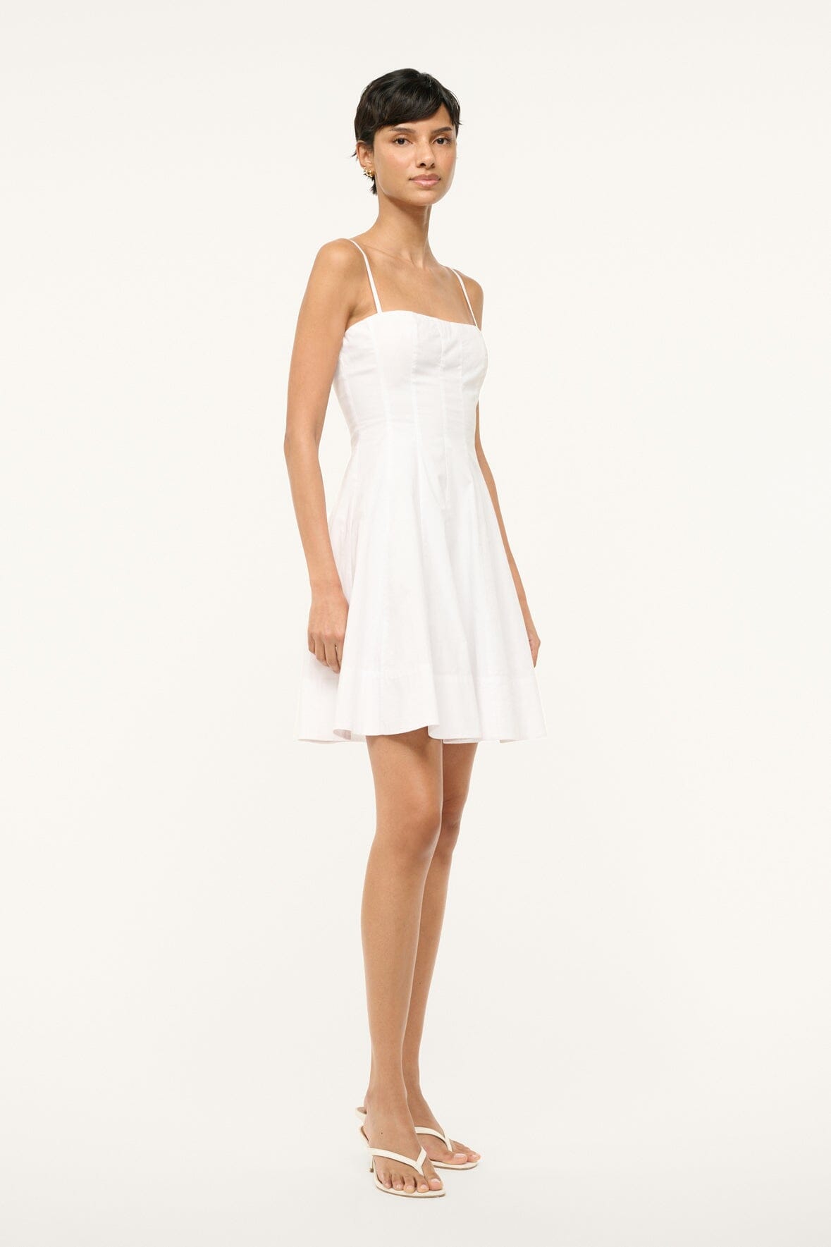 Wylie Mini Dress | White — 2