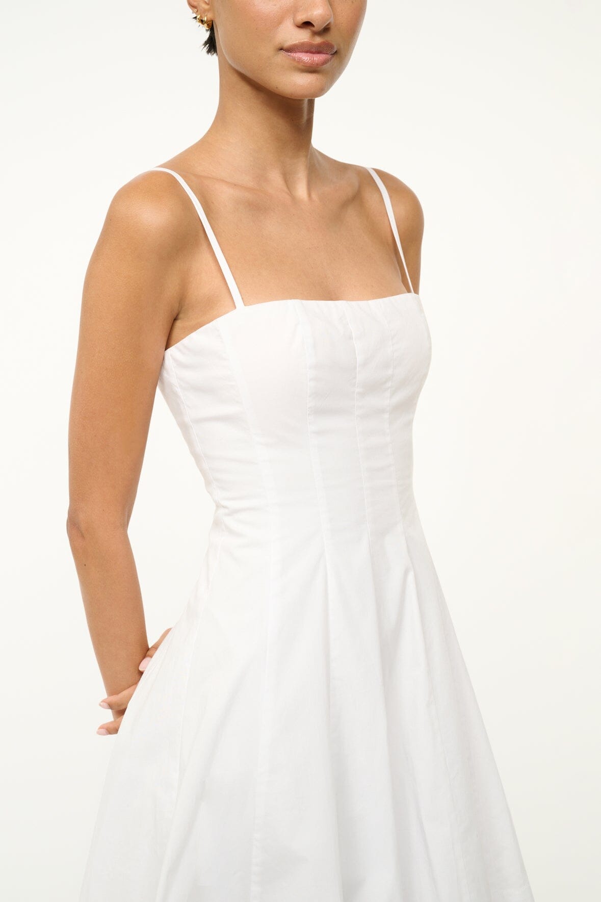 Wylie Mini Dress | White — 5