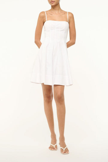 Wylie Mini Dress | White — 1