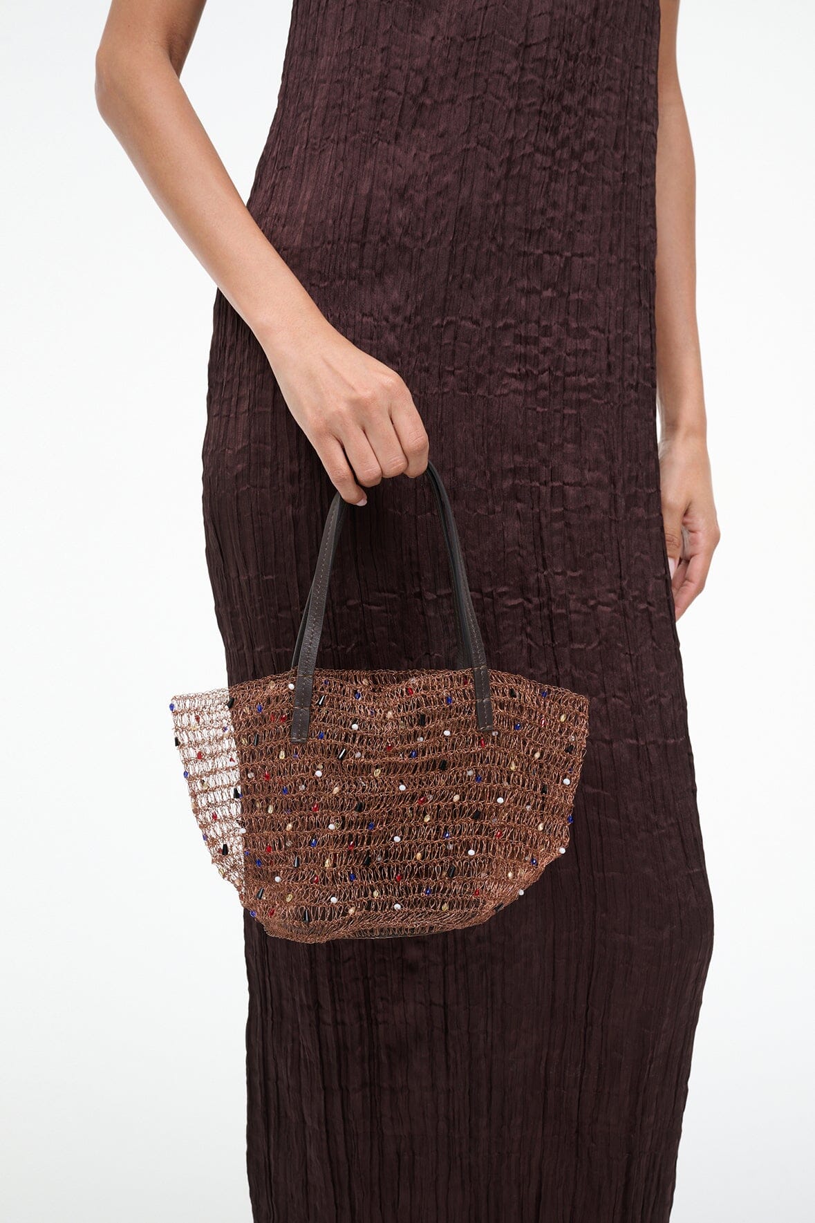 Jewel Bucket Bag | Multi Color Beads — 8