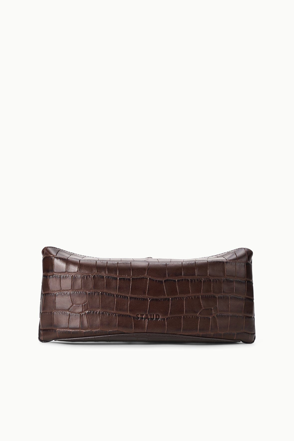 Eve Clutch | Espresso Croco — 8