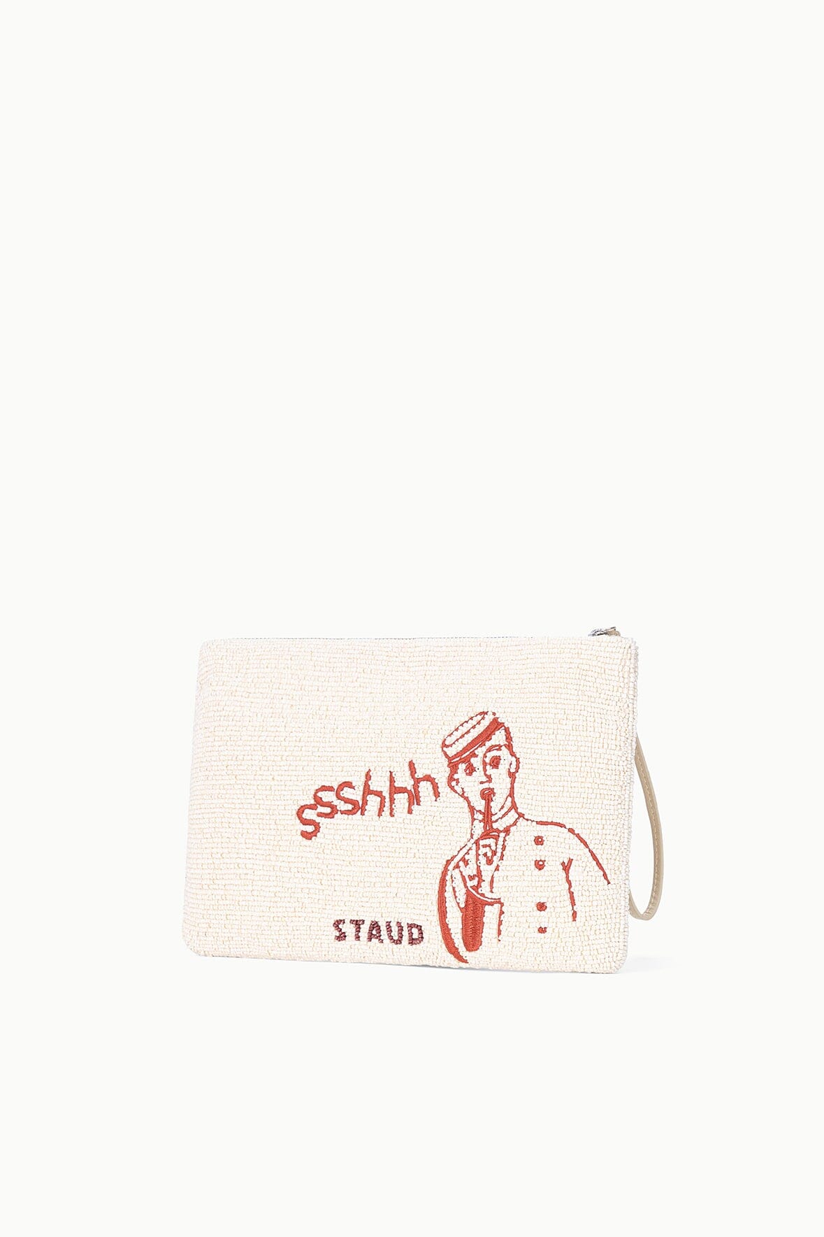 Tommy Beaded Large Pouch | Do Not Disturb — 4