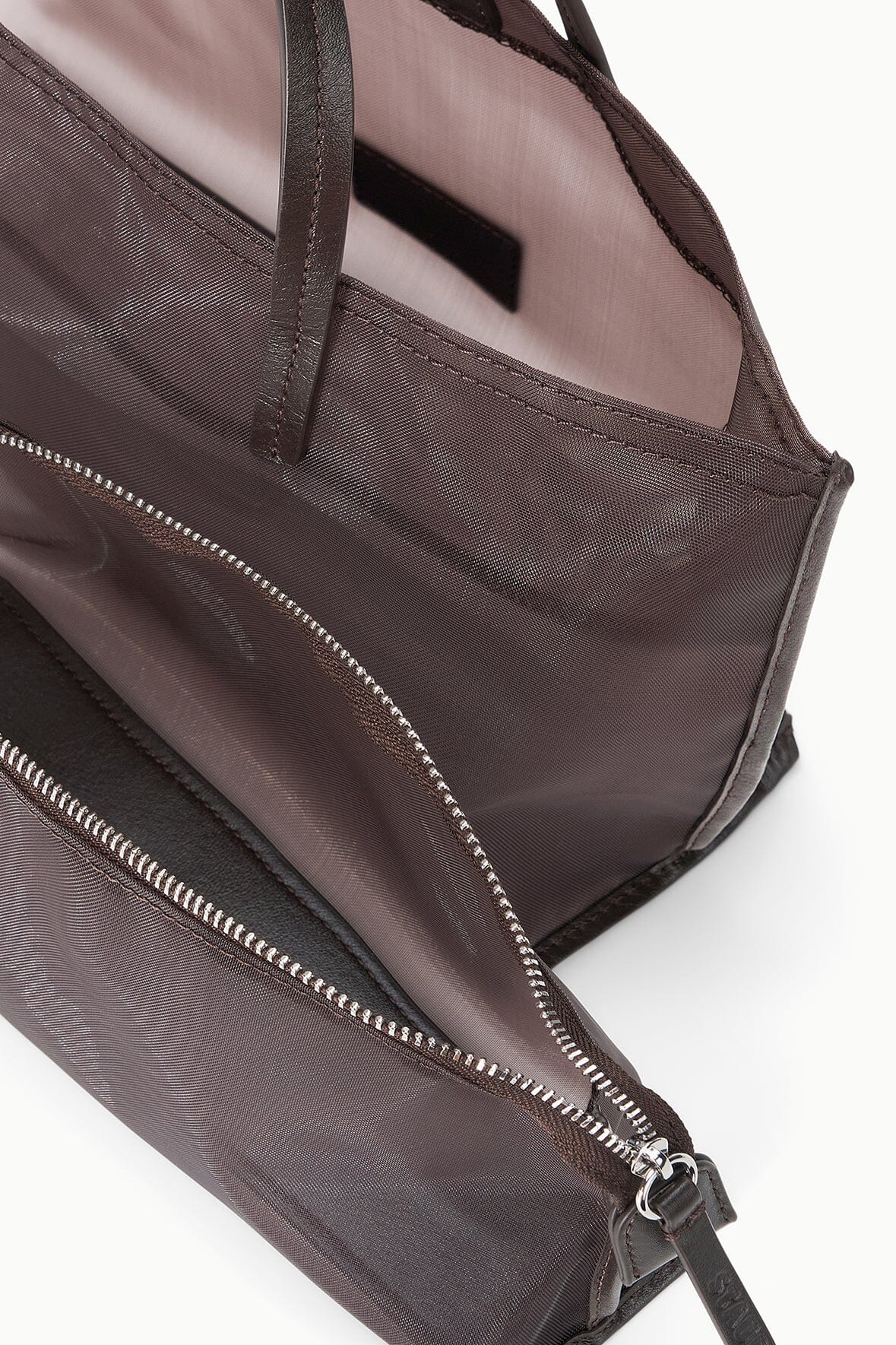 Christos Mini Mesh Tote | Espresso — 8