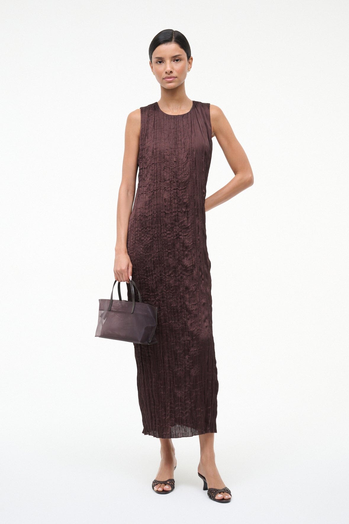 Christos Mini Mesh Tote | Espresso — 4