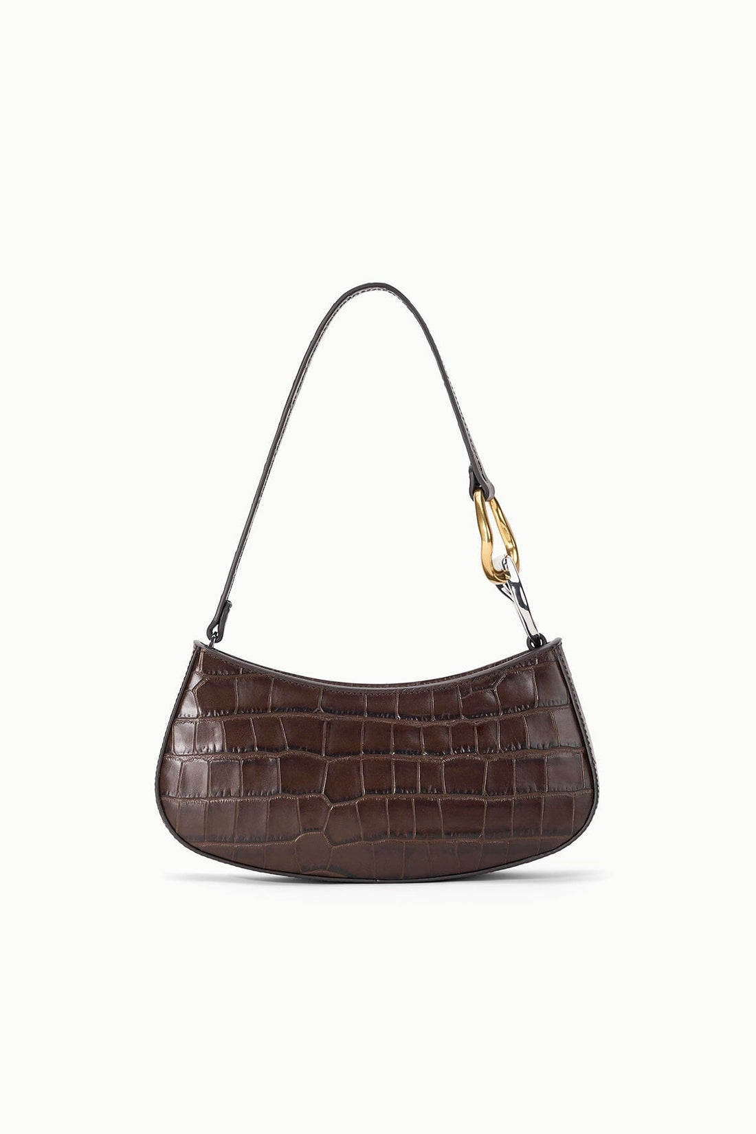 Ollie Bag | Espresso Croco — 1