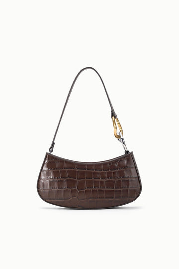 Ollie Bag | Espresso Croco — 1