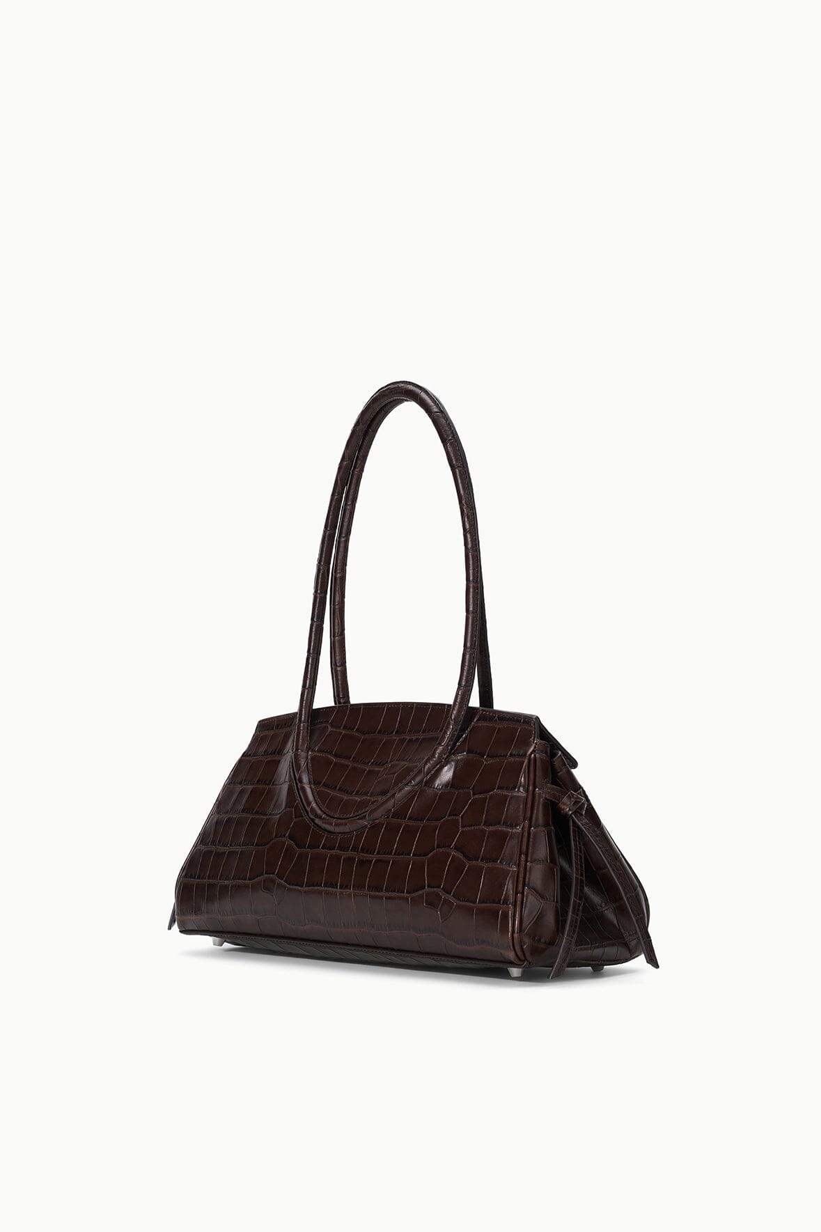 Maude Shoulder Bag | Espresso Croco — 7