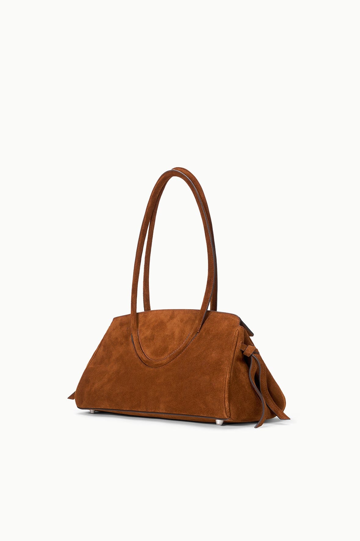 Maude Shoulder Bag | Tabac Suede — 4