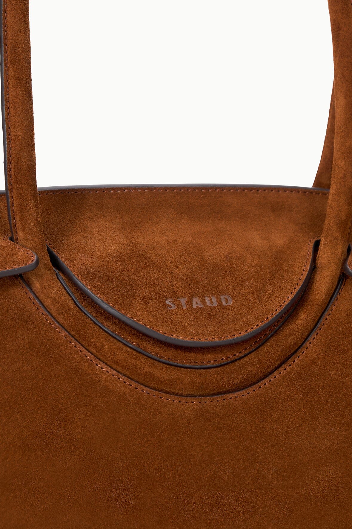 Maude Shoulder Bag | Tabac Suede — 3
