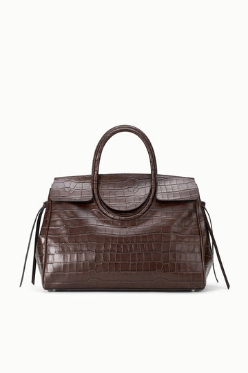 Maude Carryall | Espresso Croco — 1