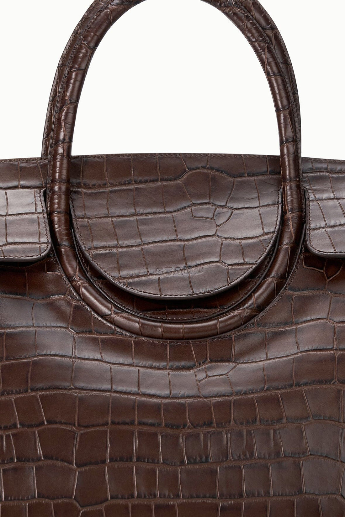 Maude Carryall | Espresso Croco — 1