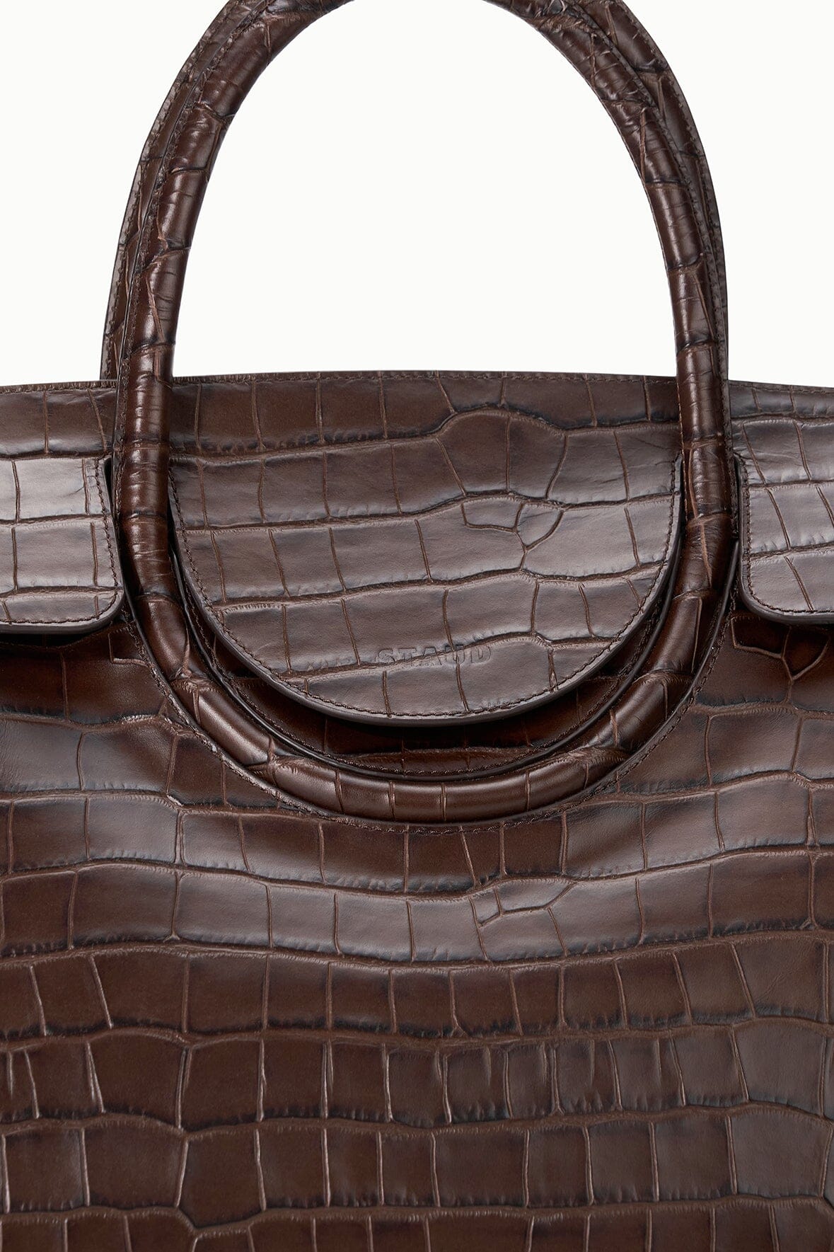 Maude Carryall | Espresso Croco — 2