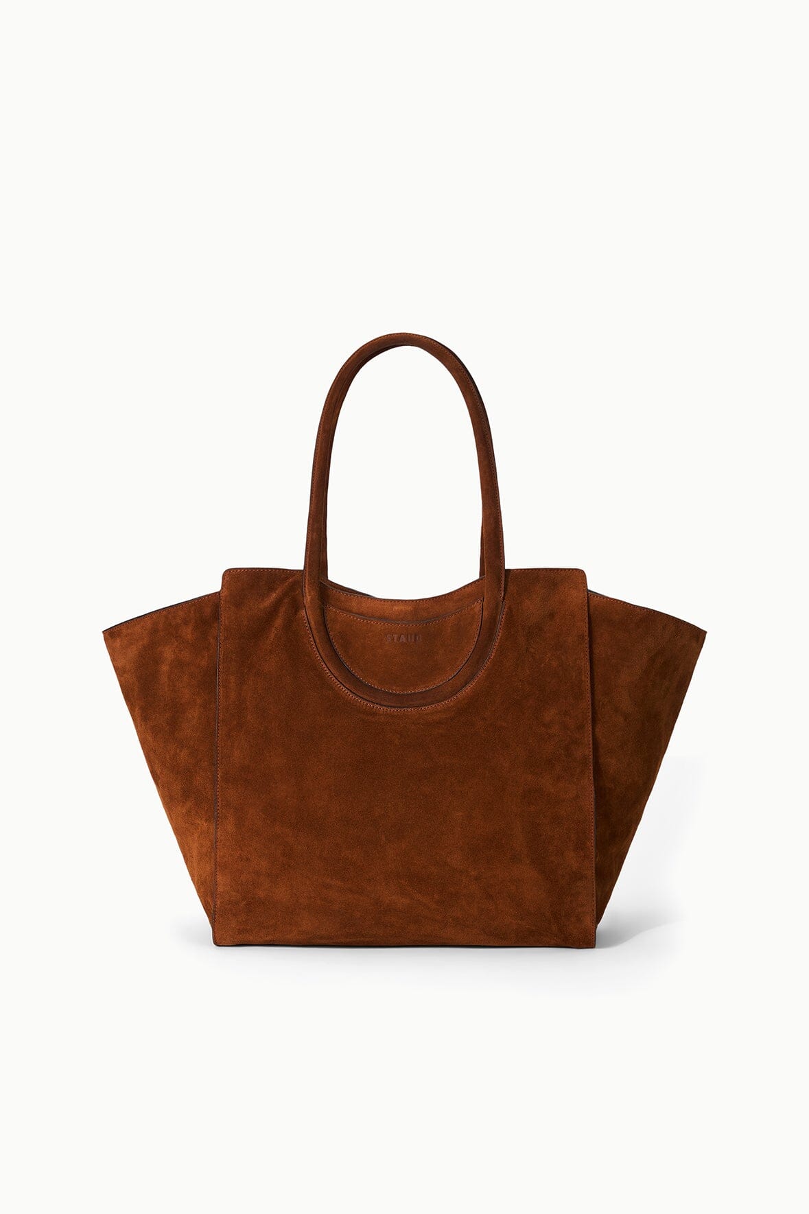Maude Tote Bag | Tabac Suede — 1