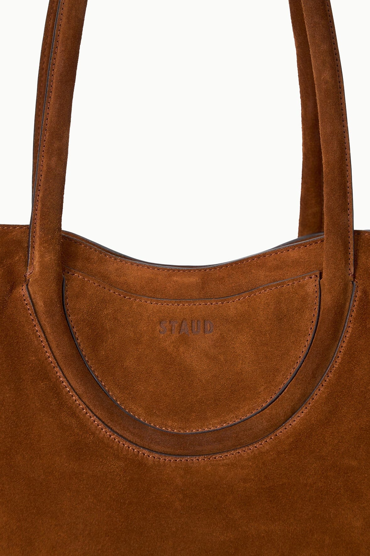 Maude Tote Bag | Tabac Suede — 6