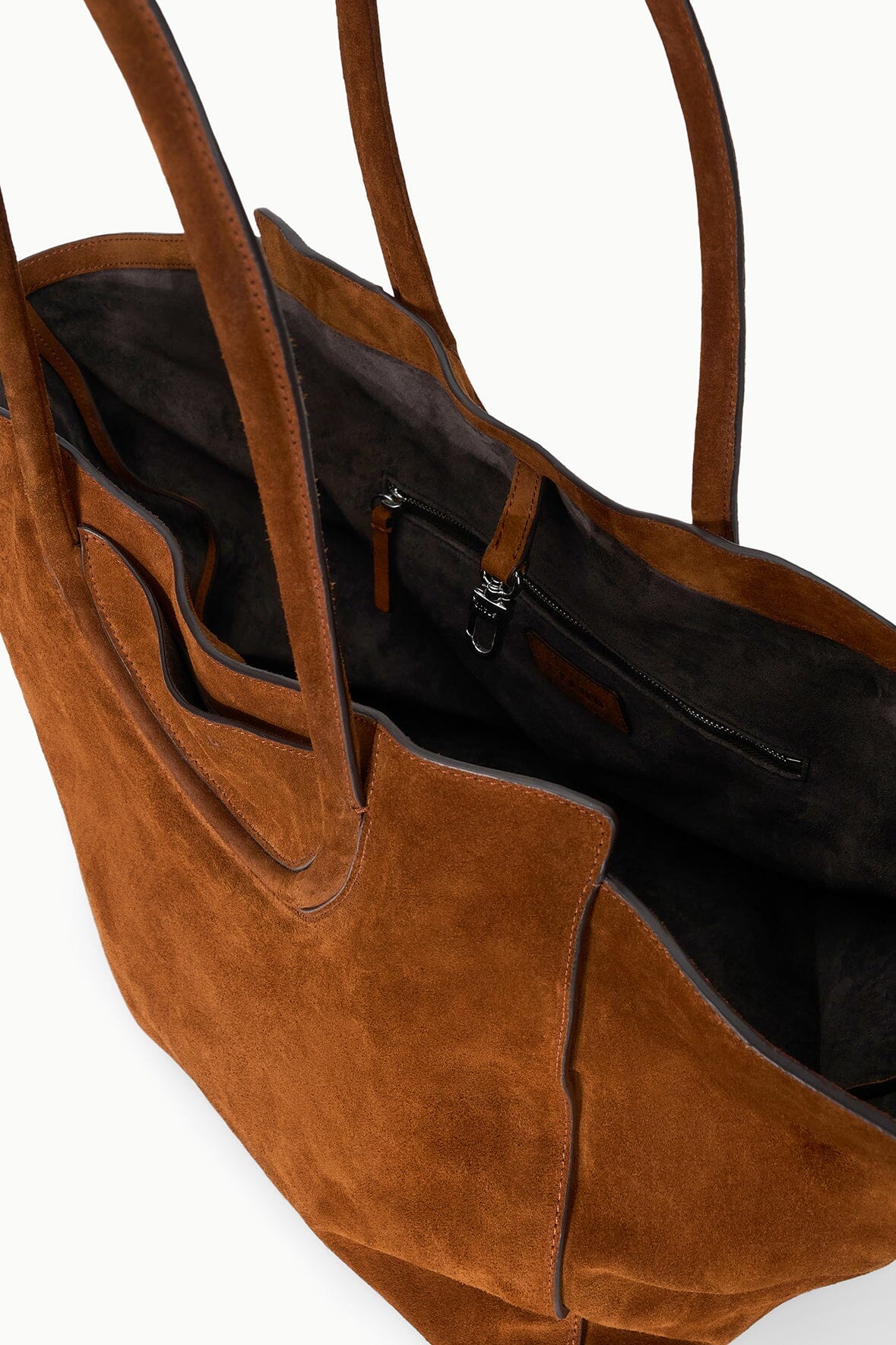 Maude Tote Bag | Tabac Suede — 5