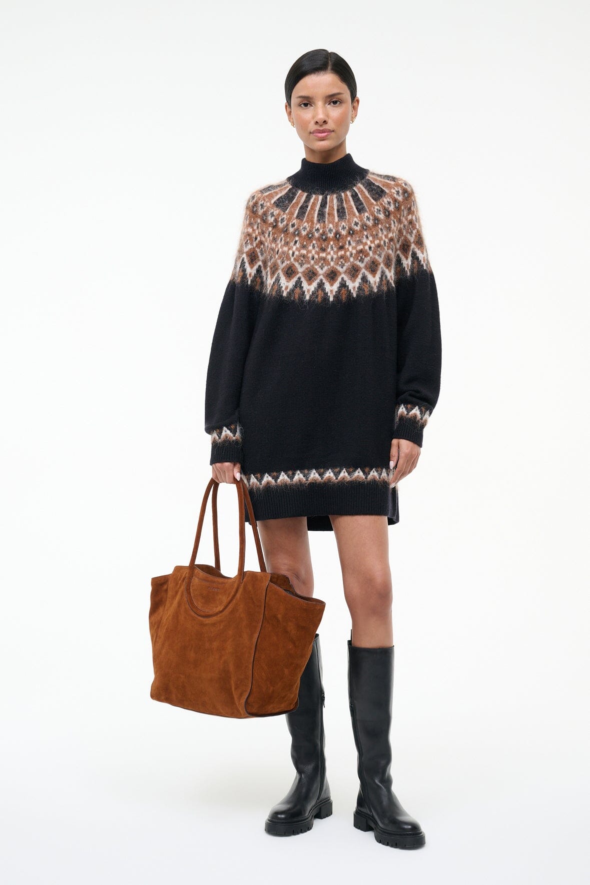 Maude Tote Bag | Tabac Suede — 3