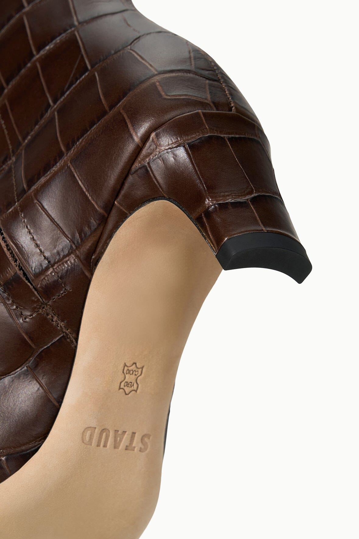 Wally Ankle Boot | Espresso Croco — 9