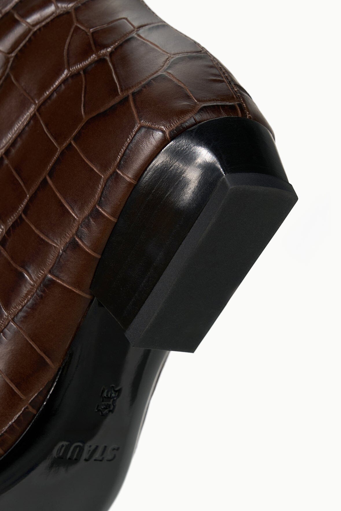 Wally Flat Boot | Espresso Croco — 6
