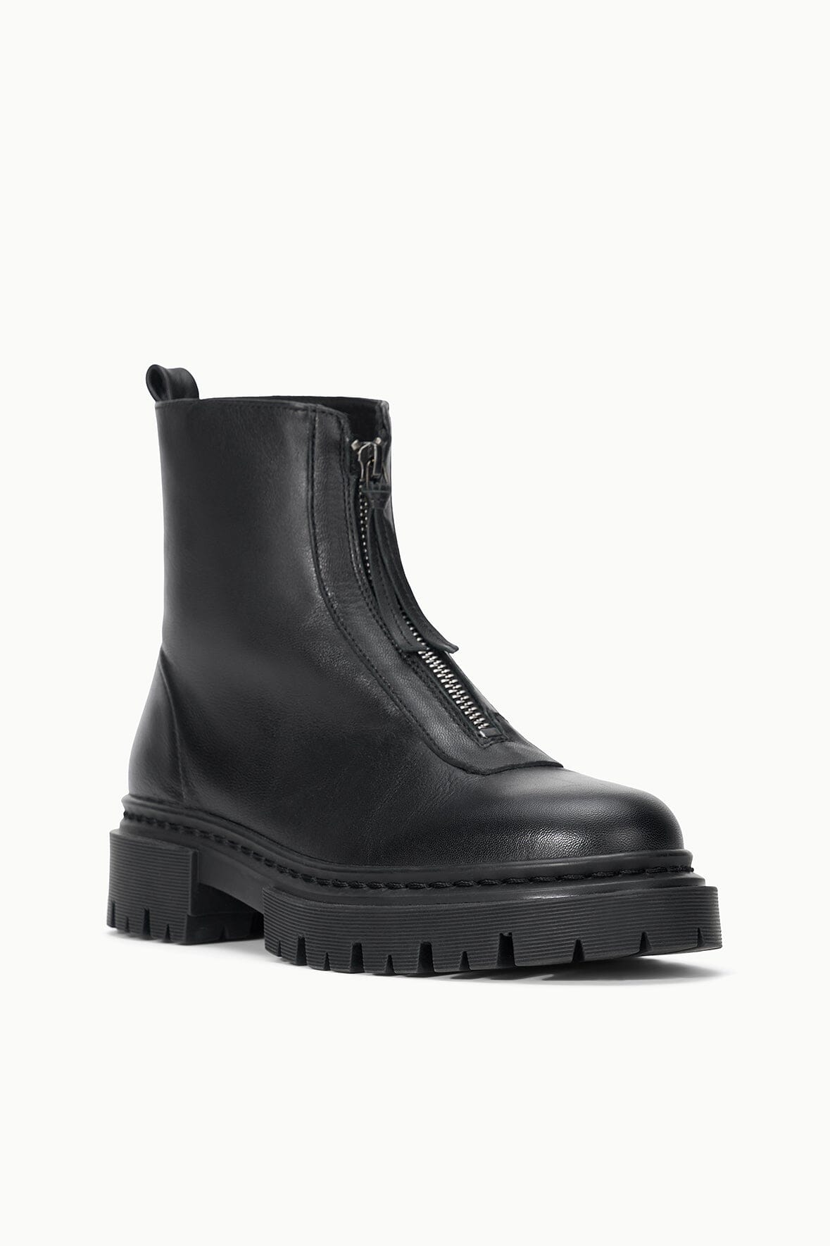 Miles Zip Ankle Boot | Black — 2