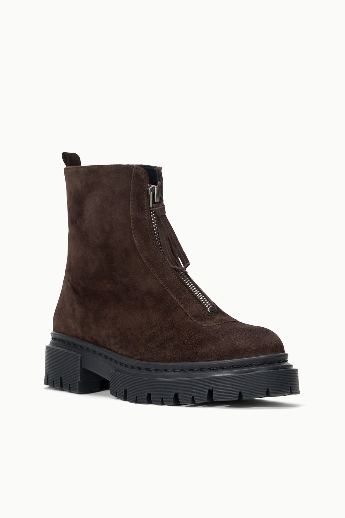 Miles Zip Ankle Boot | Espresso — 2