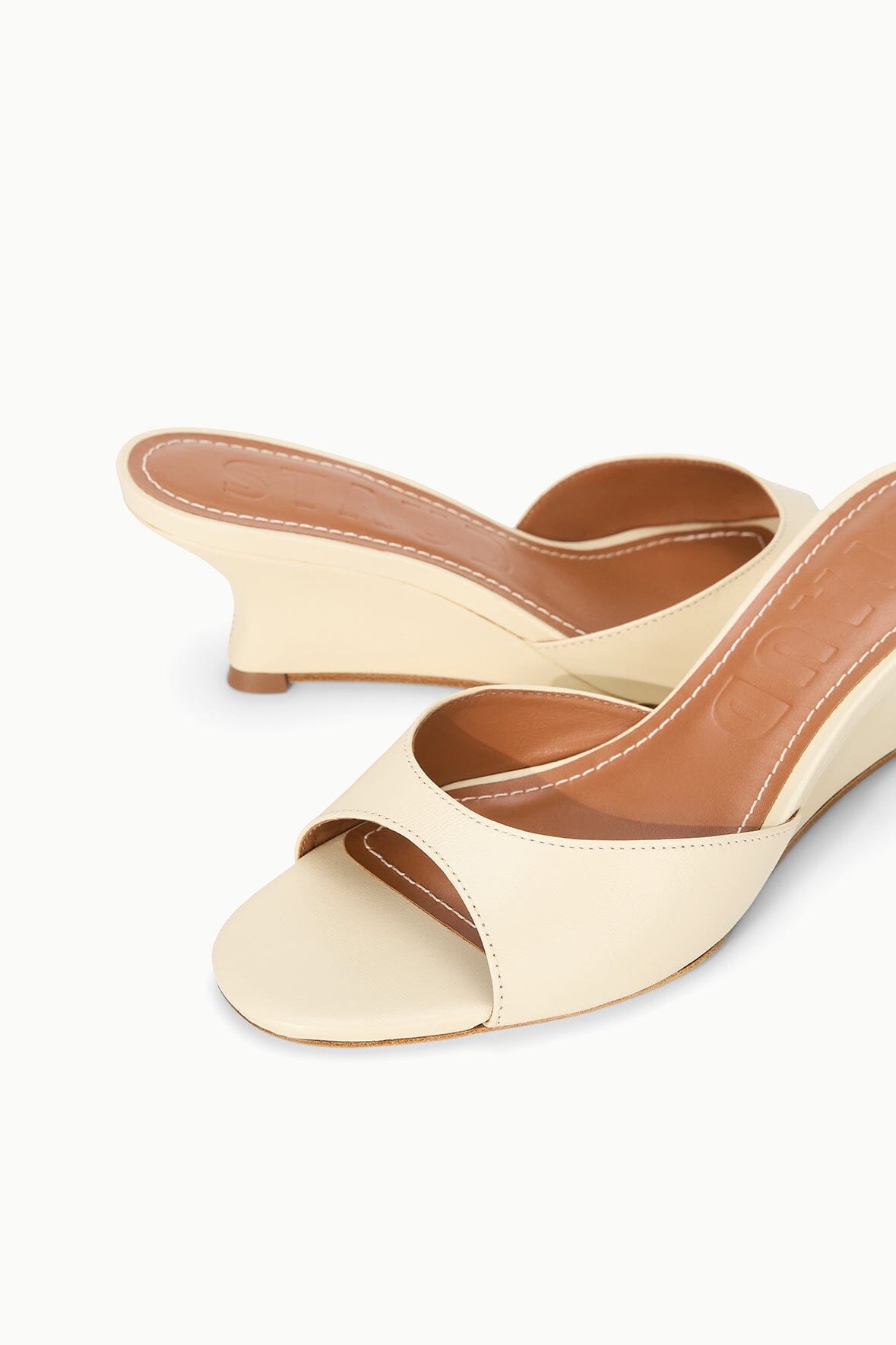 Brigitte Wedge | Cream — 5
