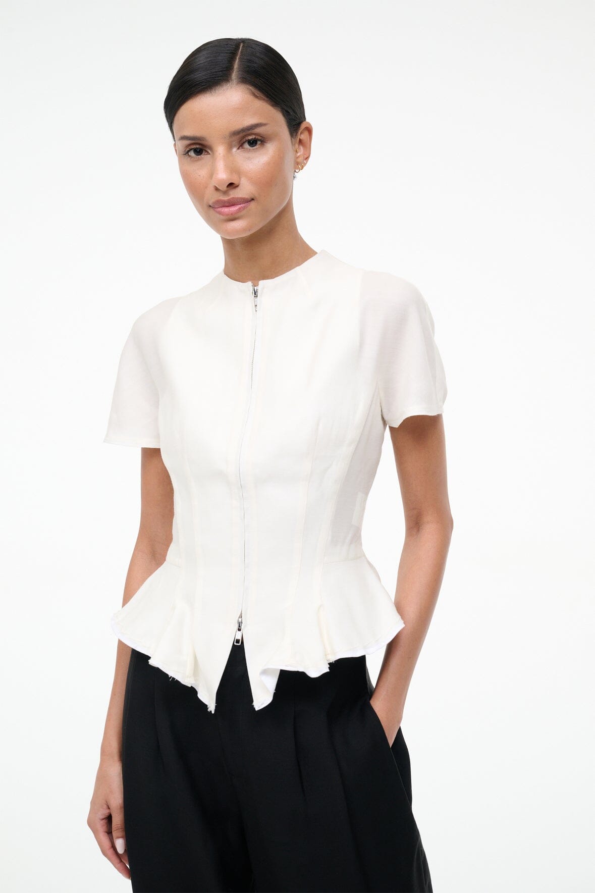 Maelle Top | Ivory — 2